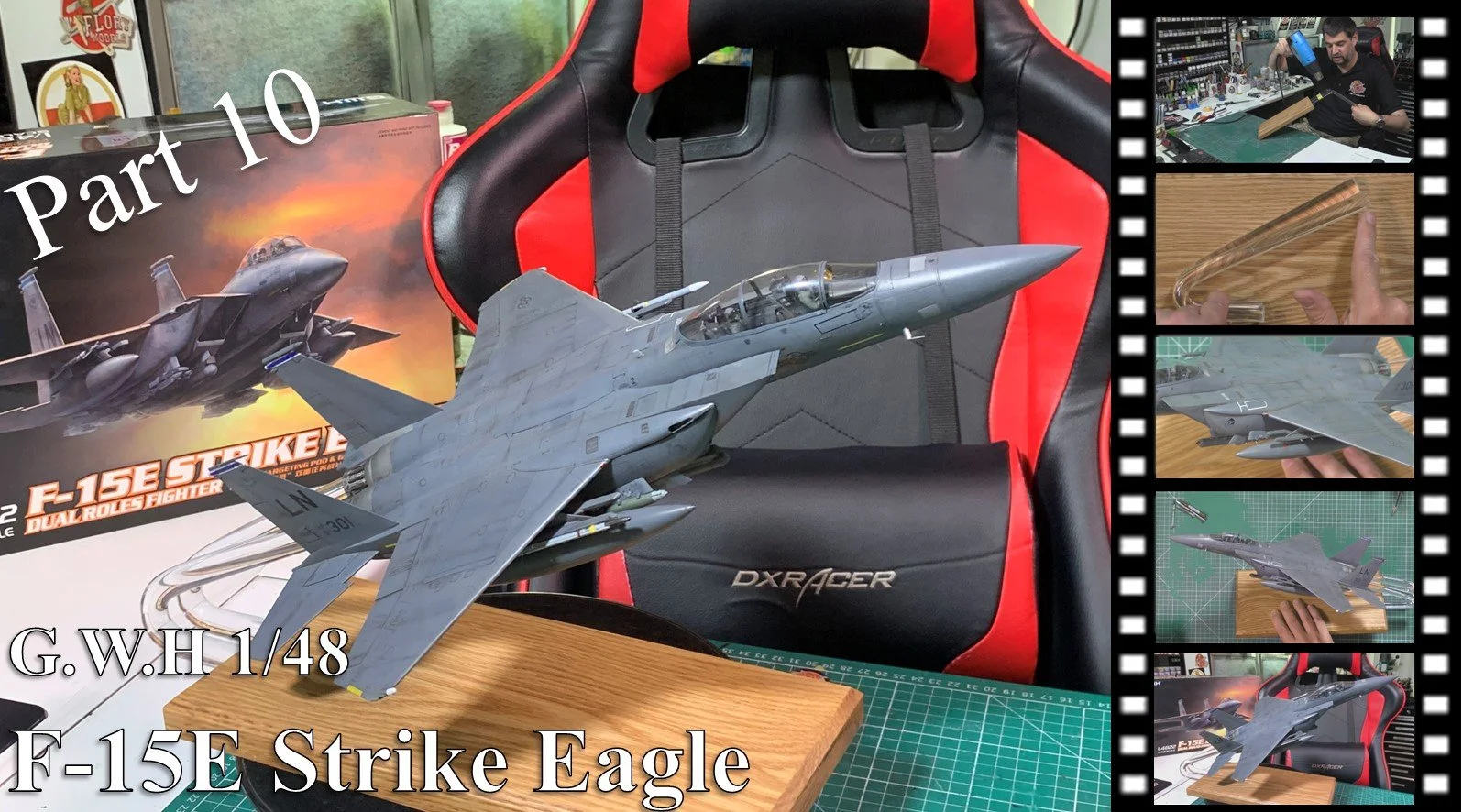 F-15E 1⁄48 Strike GWH Eagle - Wall Great Hobby ストライクイーグル